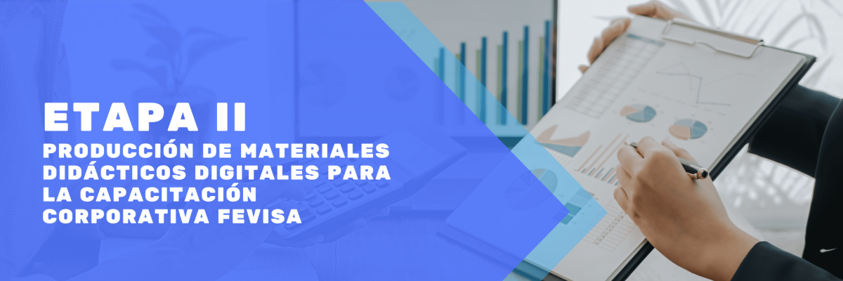 ETAPA II Producción de Materiales Digitales para la Capacitación Virtual Corporativa FEVISA